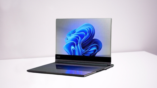 Lenovo Transparent laptop